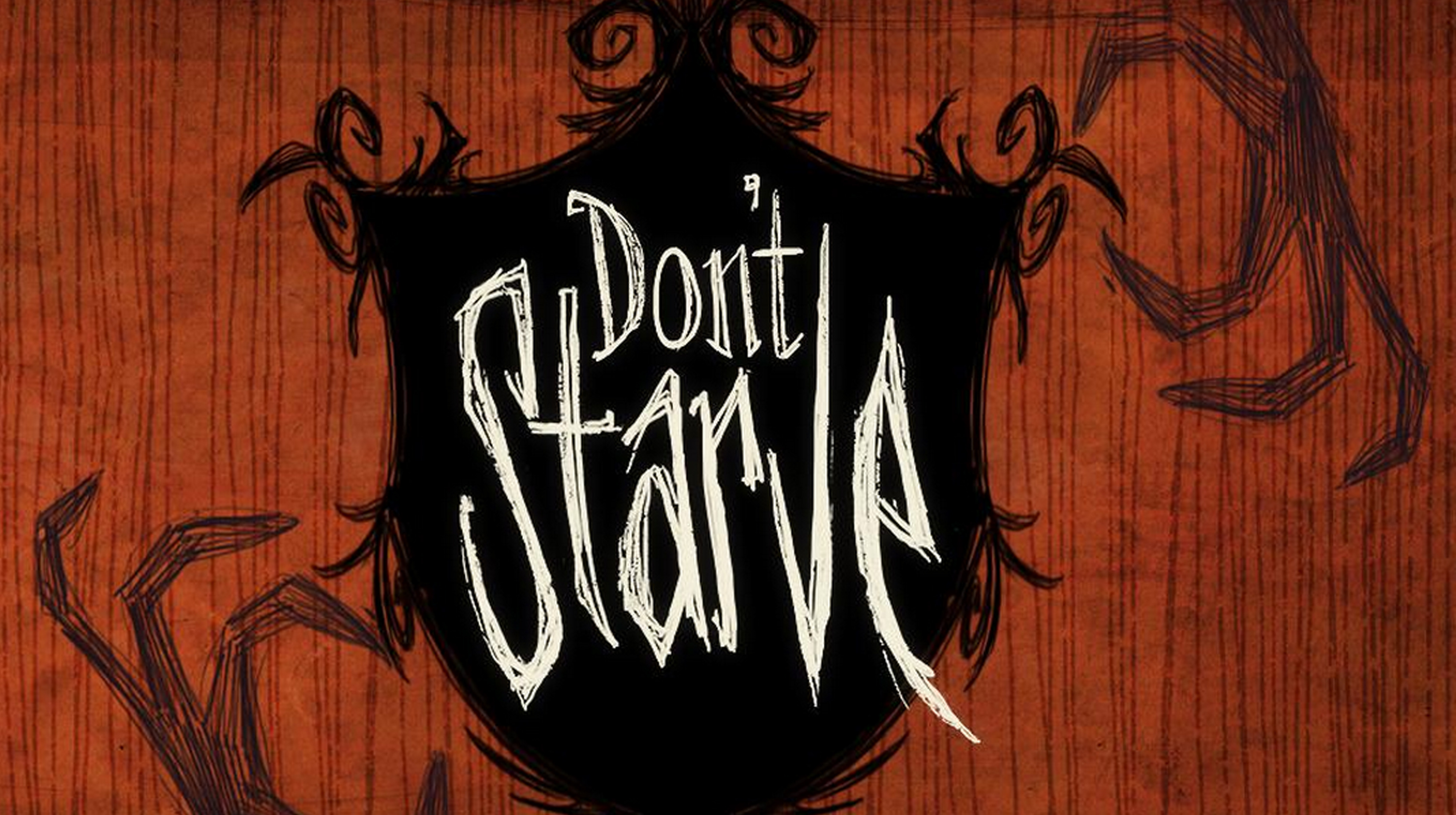 Don t object. Don't Starve together menu. Don't Starve together меню. Don't Starve логотип. Don't Starve фон.